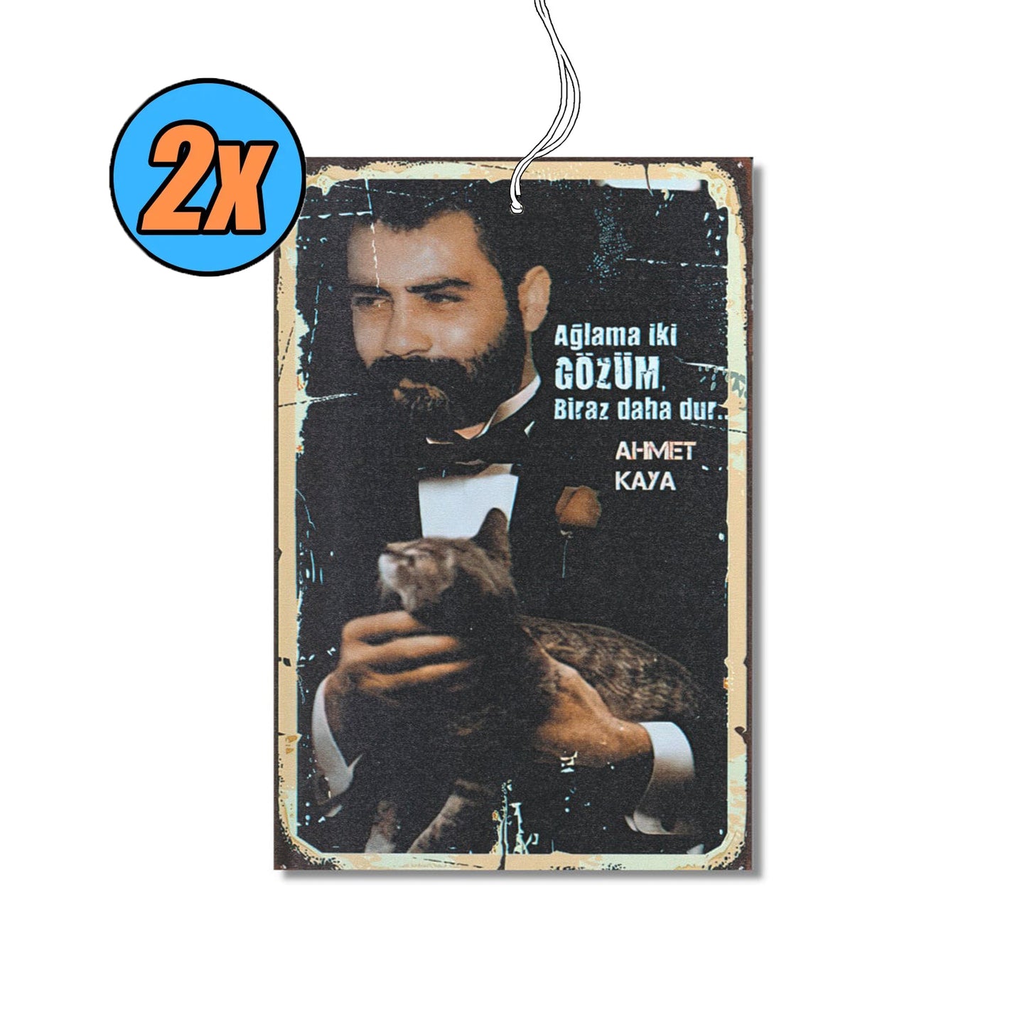 2x Ahmet Kaya 2.0 Duftbaum / Lufterfrischer