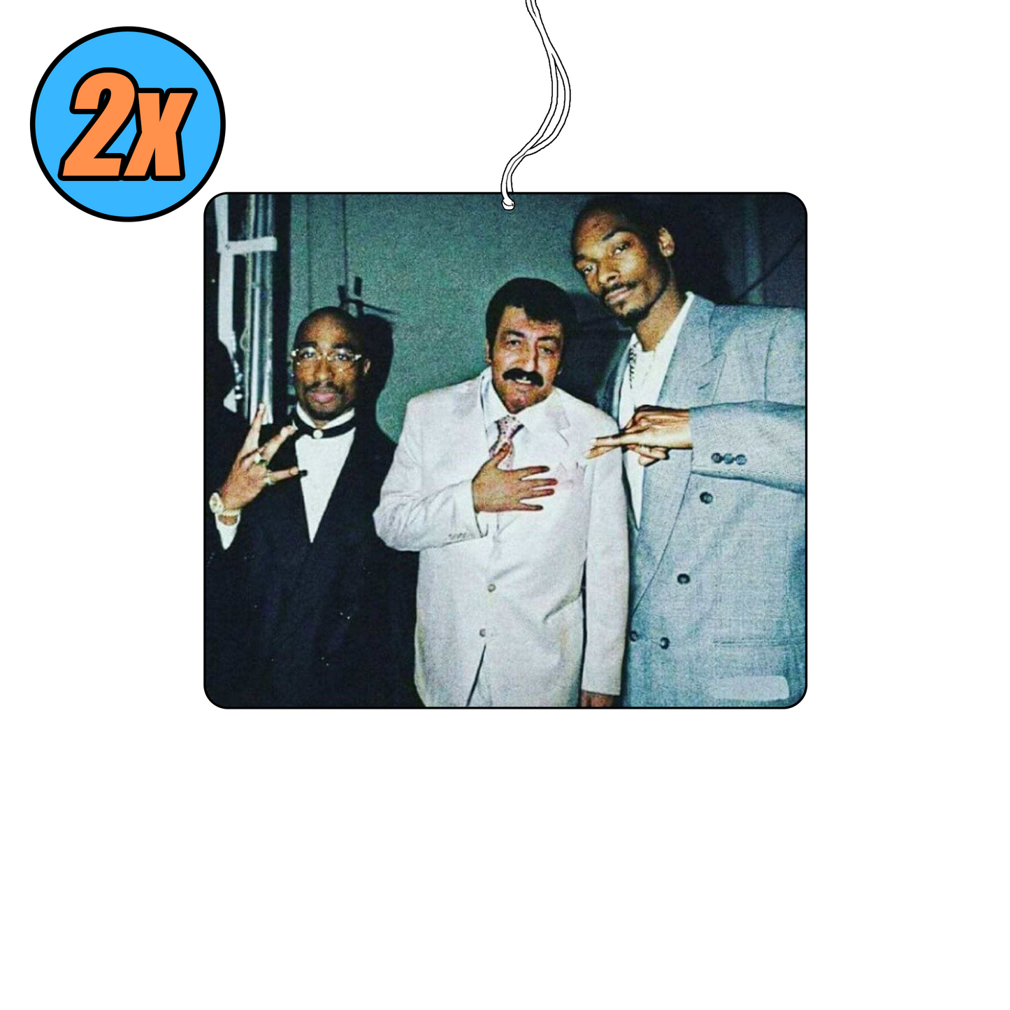 2x MÜSLÜM BABA & 2PAC Duftbaum / Lufterfrischer