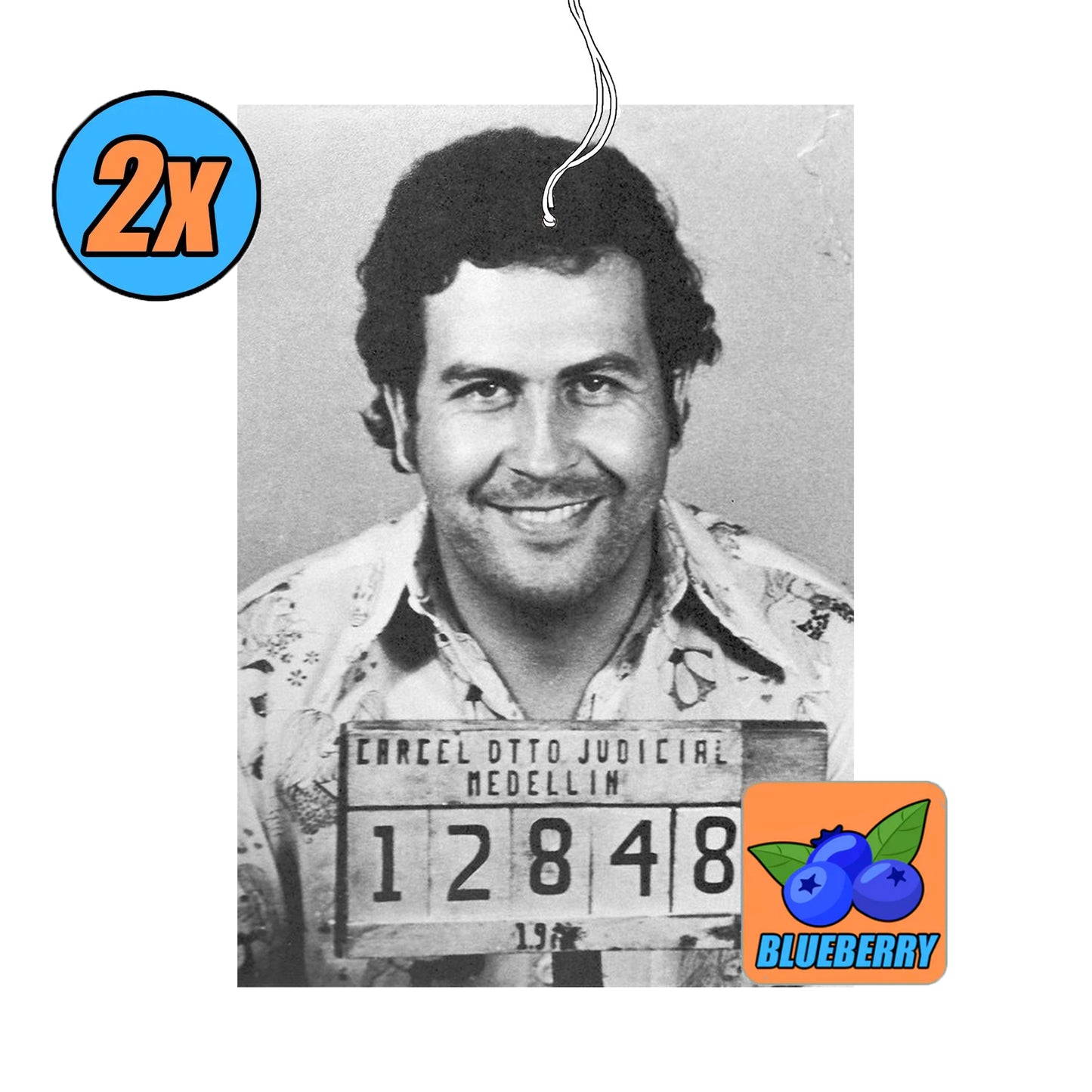 2x Pablo Escobar Duftbaum / Lufterfrischer