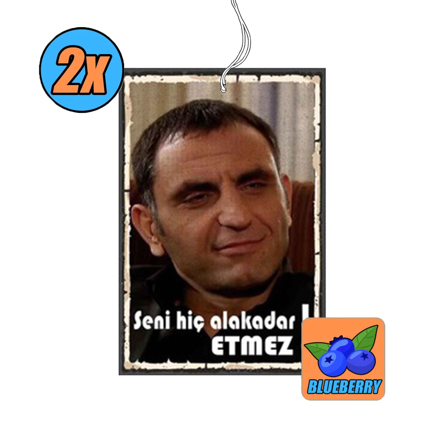 2x Kurtlar Vadisi Memati Baş Duftbaum / Lufterfrischer