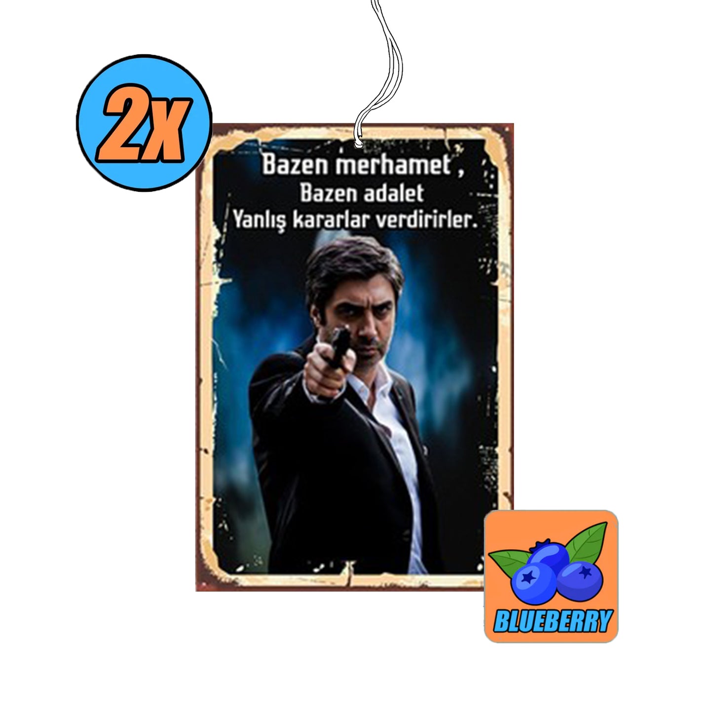 2x Kurtlar Vadisi Polat Alemdar Duftbaum / Lufterfrischer