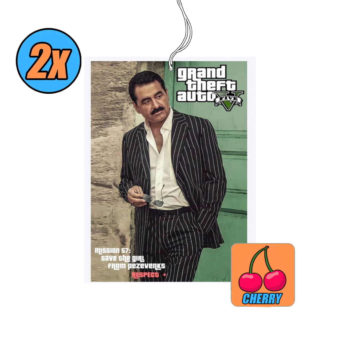 2x Ibrahim Tatlıses Gta Duftbaum / Lufterfrischer