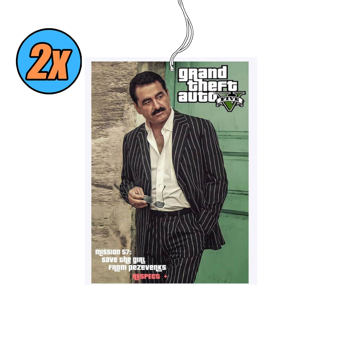 2x Ibrahim Tatlıses Gta Duftbaum / Lufterfrischer