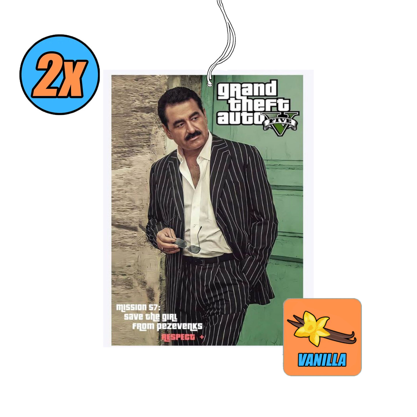 2x Ibrahim Tatlıses Gta Duftbaum / Lufterfrischer