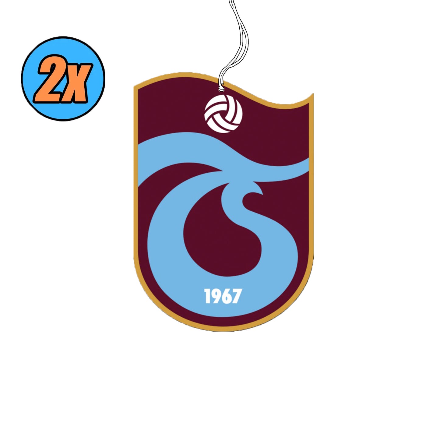 2x Trabzonspor Duftbaum / Lufterfrischer