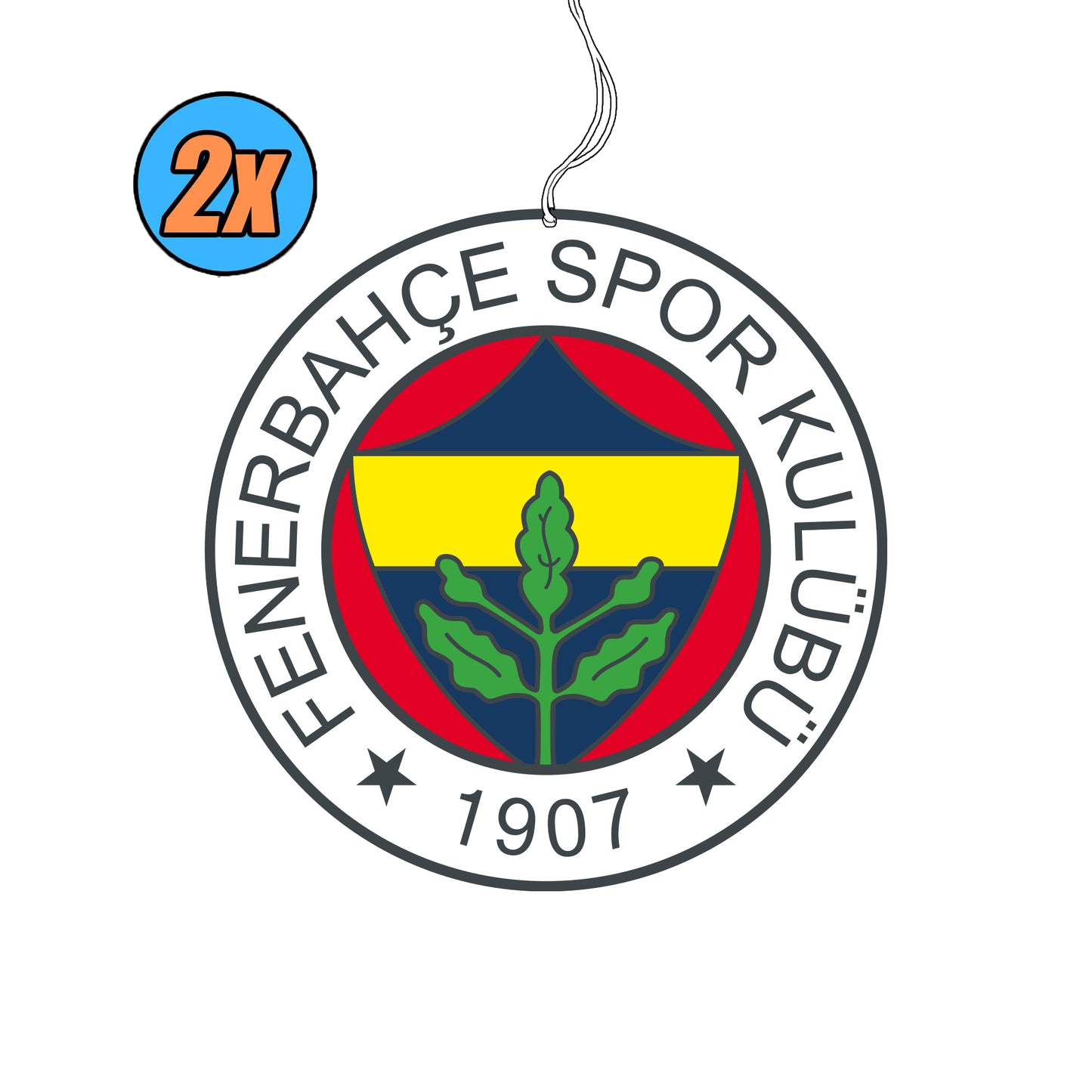 2x Fenerbahçe Duftbaum / Lufterfrischer