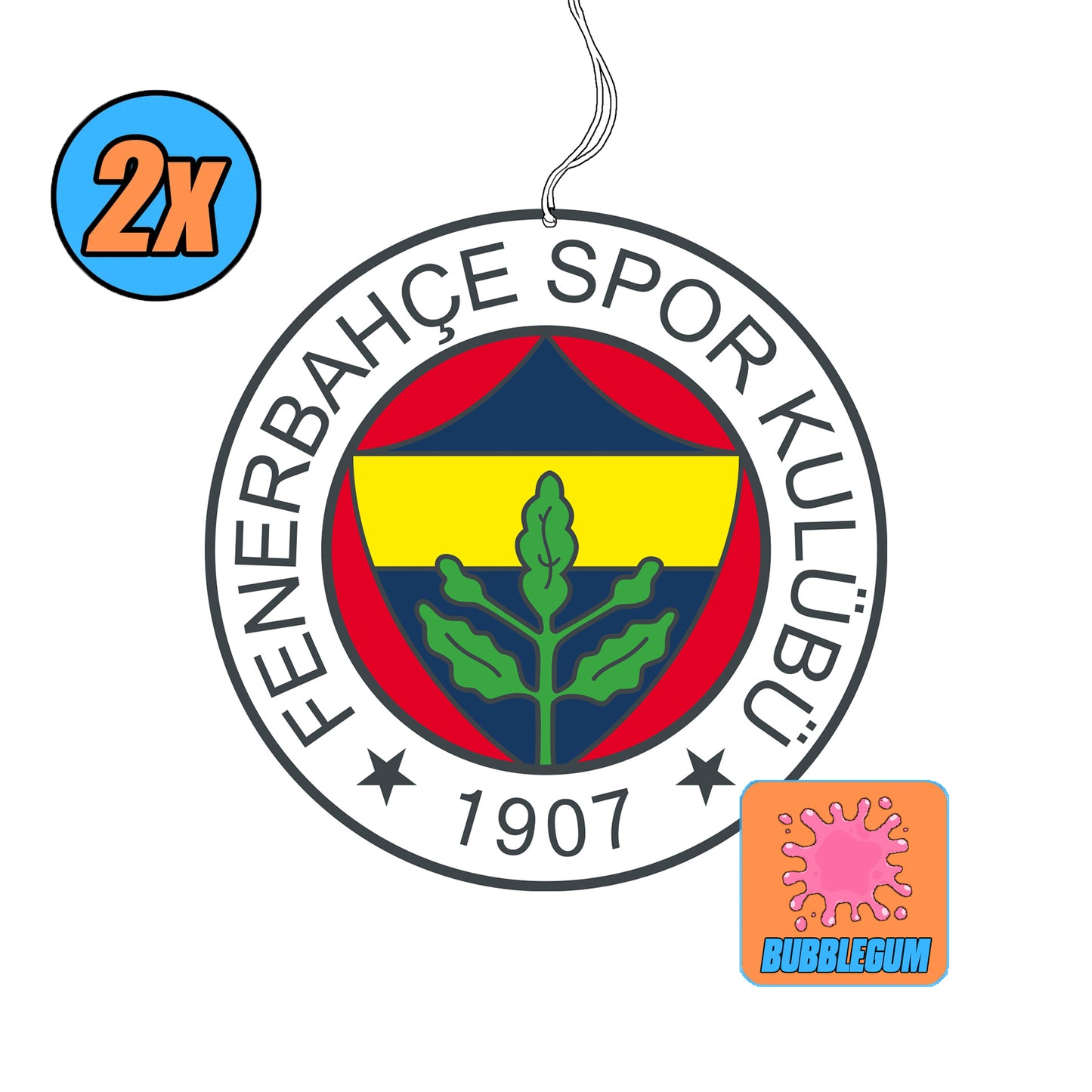 2x Fenerbahçe Duftbaum / Lufterfrischer