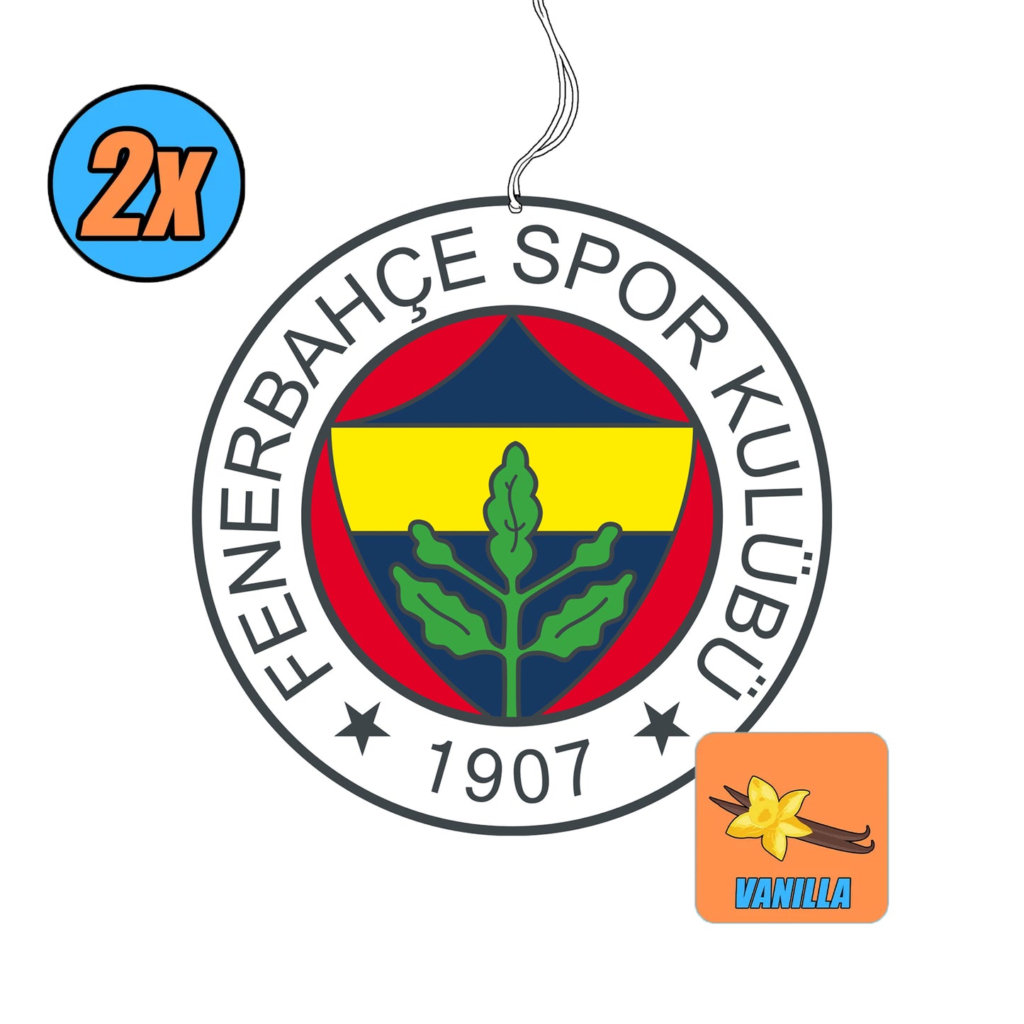 2x Fenerbahçe Duftbaum / Lufterfrischer